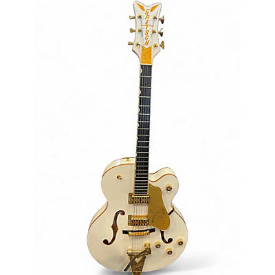 Used Gretsch Guitars G6136T White Falcon Bigsby WHITE!!! Hollow Body Electric Guitar