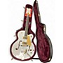 Used Gretsch Guitars G6136TG-PE-WHT white Hollow Body Electric Guitar white