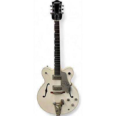 Used Gretsch Guitars G6137TCB White Hollow Body Electric Guitar
