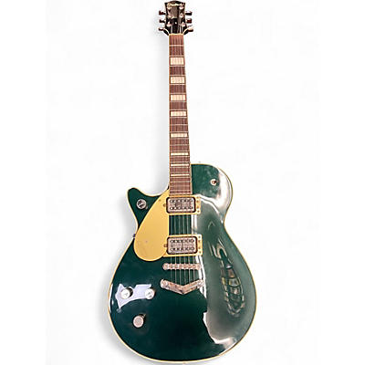 Used Gretsch Guitars G6228LH Players Edition Jet™ BT with V-Stoptail Cadillac Green Metallic Electric Guitar