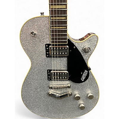 Used Gretsch Guitars G6229 Silver Sparkle Solid Body Electric Guitar