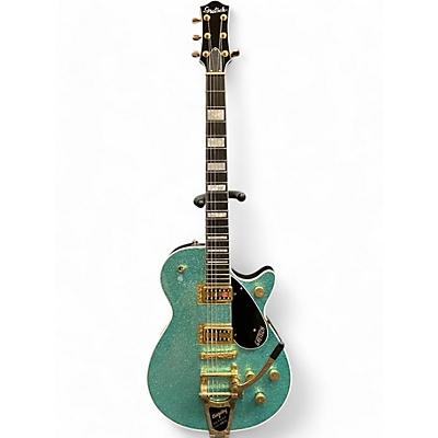 Used Gretsch Guitars G6229TG Turquoise Sparkle Solid Body Electric Guitar