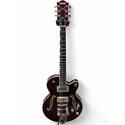 Used Gretsch Guitars G6659T Broadkaster Jr. Dark Cherry Stain Hollow Body Electric Guitar