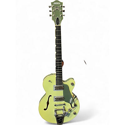 Used Gretsch Guitars G6659T Green Hollow Body Electric Guitar