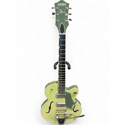 Used Gretsch Guitars G6659T SGR Mint Green Hollow Body Electric Guitar