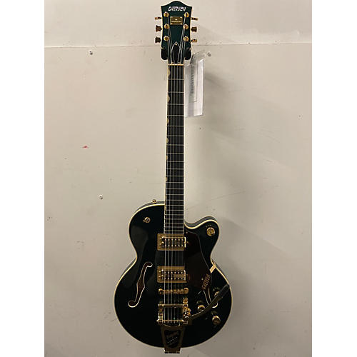 Gretsch Guitars Used Gretsch Guitars G6659TG Players Edition Broadkaster Jr. Cadillac Green Hollow Body Electric Guitar Cadillac Green