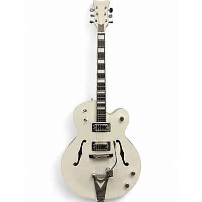 Used Gretsch Guitars G7593T-BD Billy Duffy Signature White Falcon Alpine White Hollow Body Electric Guitar