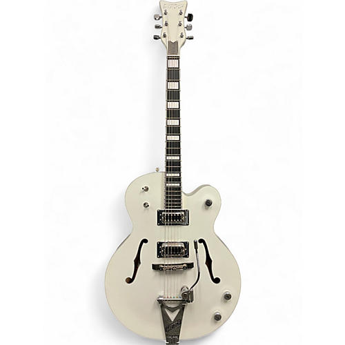 Used Gretsch Guitars G7593T-BD Billy Duffy Signature White Falcon Alpine White Hollow Body Electric Guitar Alpine White