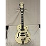 Used Gretsch Guitars Used Gretsch Guitars G7593T-BD Billy Duffy Signature White Falcon White Hollow Body Electric Guitar White