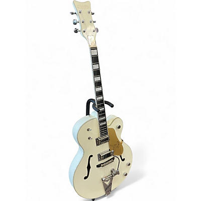 Used Gretsch Guitars G7593T-BD Billy Duffy Signature White Falcon White Hollow Body Electric Guitar