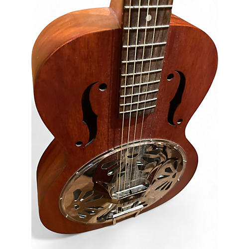 Gretsch Guitars Used Gretsch Guitars G9200 Boxcar Round Neck Brown Resonator Guitar Brown