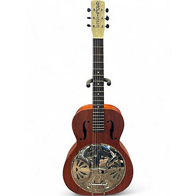 Gretsch Guitars Used Gretsch Guitars G9200 Boxcar Round Neck Brown Resonator Guitar