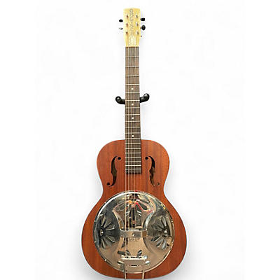 Used Gretsch Guitars G9200 Boxcar Round Neck NATURAL MAHOGHANY Resonator Guitar