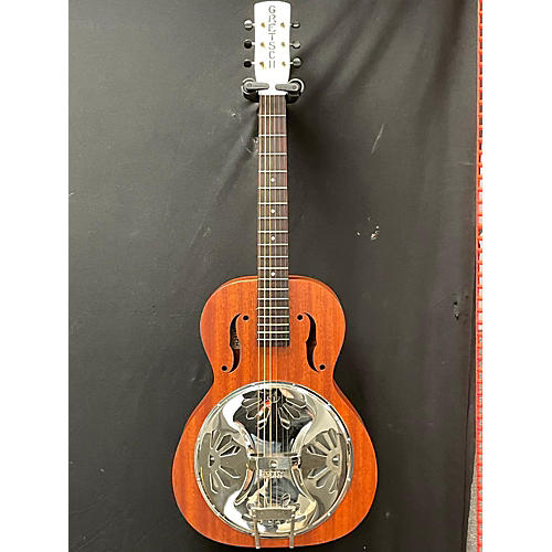 Gretsch Guitars Used Gretsch Guitars G9200 Boxcar Round Neck Natural Resonator Guitar Natural