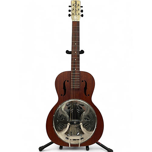 Gretsch Guitars Used Gretsch Guitars G9200 Boxcar Round Neck Natural Resonator Guitar Natural