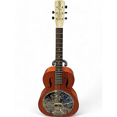 Used Gretsch Guitars G9200 Boxcar Round Neck Natural Resonator Guitar