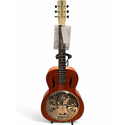 Used Gretsch Guitars G9200 Boxcar Round Neck Natural Resonator Guitar