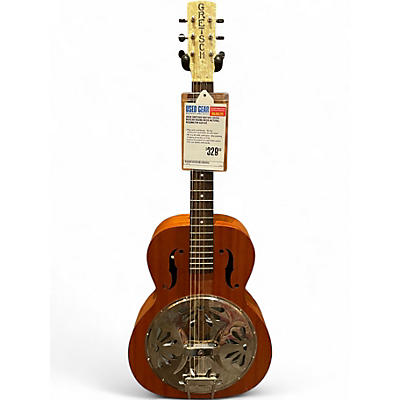 Used Gretsch Guitars G9200 Boxcar Round Neck Natural Resonator Guitar