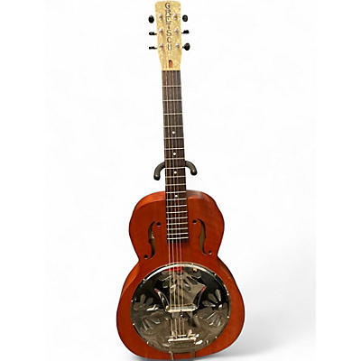 Used Gretsch Guitars G9200 Boxcar Round Neck Natural Resonator Guitar