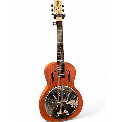 Used Gretsch Guitars G9200 Boxcar Round Neck Natural Resonator Guitar