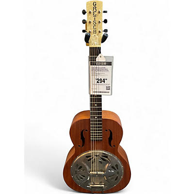 Used Gretsch Guitars G9200 Boxcar Round Neck Natural Resonator Guitar