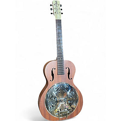 Used Gretsch Guitars G9200 Boxcar Round Neck Natural Resonator Guitar