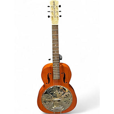 Used Gretsch Guitars G9200 Boxcar Round Neck Natural Resonator Guitar