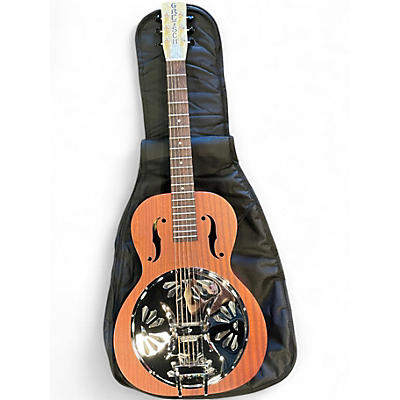 Used Gretsch Guitars G9200 Boxcar Round Neck Natural Resonator Guitar