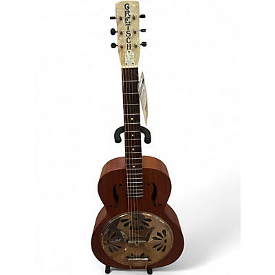 Used Gretsch Guitars G9200 Boxcar Round Neck Natural Resonator Guitar
