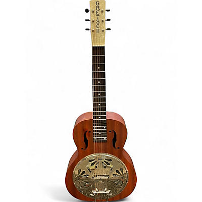 Used Gretsch Guitars G9200 Boxcar Round Neck Natural Resonator Guitar