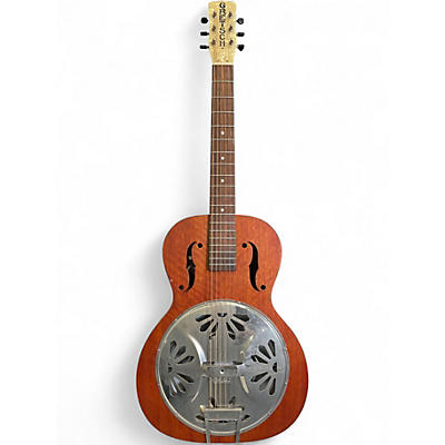 Used Gretsch Guitars G9200 Boxcar Round Neck Natural Resonator Guitar