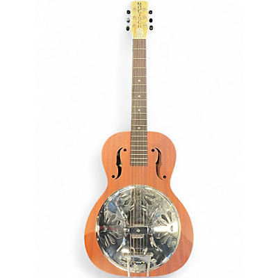 Used Gretsch Guitars G9200 Boxcar Round Neck Natural Resonator Guitar