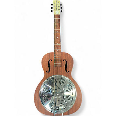 Used Gretsch Guitars G9200 Boxcar Round Neck Natural Resonator Guitar