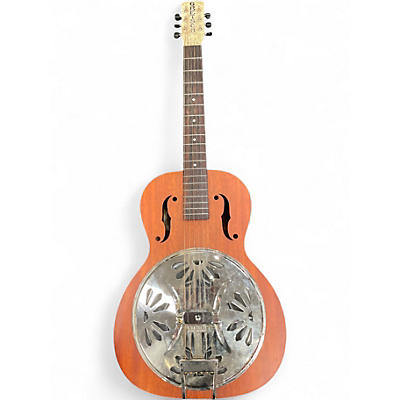 Used Gretsch Guitars G9200 Boxcar Round Neck Natural Resonator Guitar