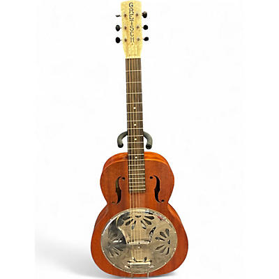Used Gretsch Guitars G9200 Boxcar Round Neck Natural Resonator Guitar