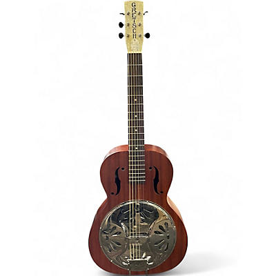 Used Gretsch Guitars G9200 Boxcar Round Neck Natural Resonator Guitar