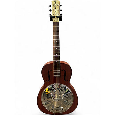 Used Gretsch Guitars G9200 Boxcar Round Neck Natural Resonator Guitar