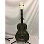 Used Gretsch Guitars Used Gretsch Guitars G9201 Honey Dipper Metal Round Neck SILVER METALLIC Resonator Guitar SILVER METALLIC