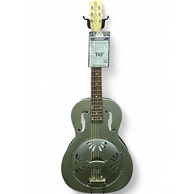 Used Gretsch Guitars G9201 Honeydipper Metal Round Neck NICKEL Resonator Guitar
