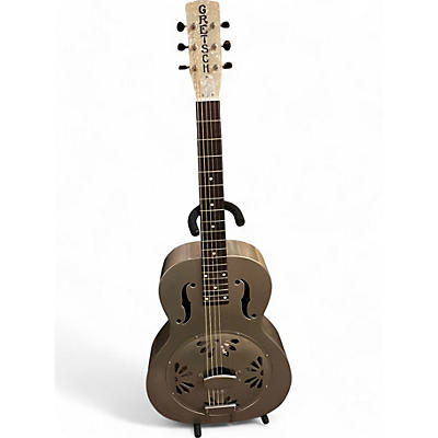 Gretsch Guitars Used Gretsch Guitars G9201 Honeydipper Metal Round Neck metal Resonator Guitar