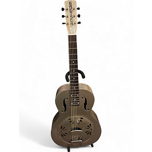 Gretsch Guitars Used Gretsch Guitars G9201 Honeydipper Metal Round Neck metal Resonator Guitar metal