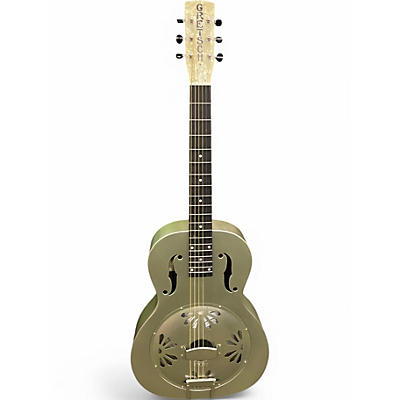 Used Gretsch Guitars G9201 Honeydipper Metal Round Neck metal Resonator Guitar