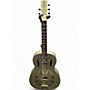 Used Gretsch Guitars G9201 Honeydipper Metal Round Neck polished steel Resonator Guitar polished steel