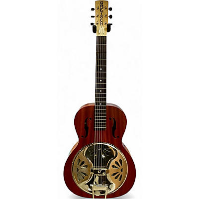 Used Gretsch Guitars G9210 Boxcar Square Neck Natural Resonator Guitar