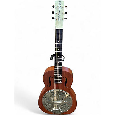 Used Gretsch Guitars G9210 Boxcar Square Neck Natural Resonator Guitar