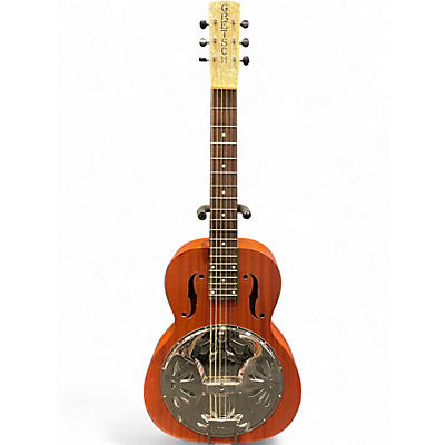 Used Gretsch Guitars G9210 Boxcar Square Neck Natural Resonator Guitar