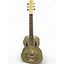 Used Gretsch Guitars G9210 Honey Dipper Round-Neck Brass Body Brass Resonator Guitar Brass