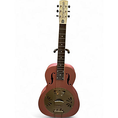 Used Gretsch Guitars G9212 Pink Resonator Guitar