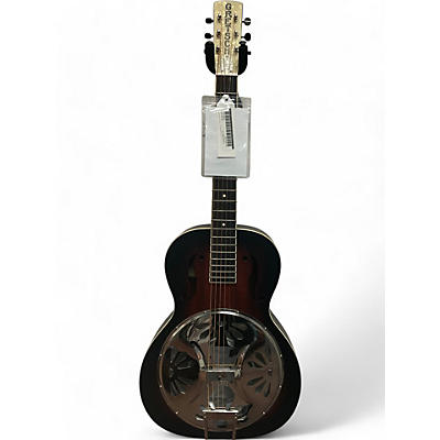 Gretsch Guitars Used Gretsch Guitars G9220 Bobtail Round Neck 2 Color Sunburst Resonator Guitar