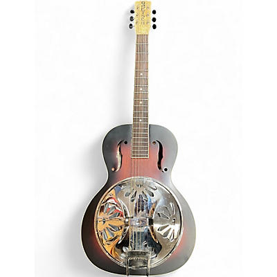 Used Gretsch Guitars G9220 Bobtail Round Neck 2 Color Sunburst Resonator Guitar